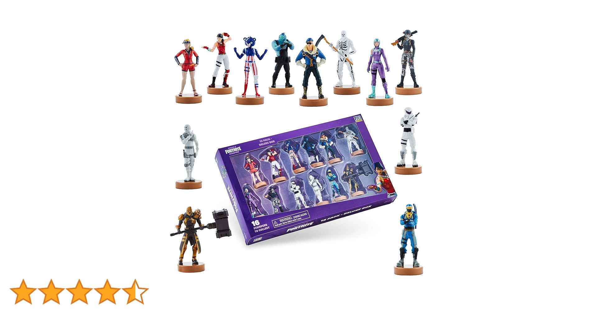 Amazon.co.jp: Fortnite Toys – 本物のアクションフィギュア スタンプ